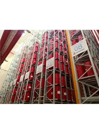 Selective and cantilever rack styel solution for large chemical enterprises in Fujian Province.